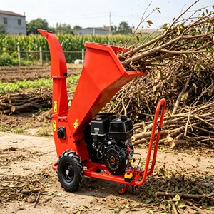 Broyeur <span class=keywords><strong>de</strong></span> <span class=keywords><strong>bois</strong></span> hydraulique robuste pour mini-chargeuse, déchiqueteur <span class=keywords><strong>de</strong></span> branches pour excavatrice, broyeur forestier - Product Image 1