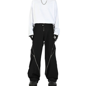 <span class=keywords><strong>Pantaloni</strong></span> da ginnastica in Nylon con taglio a vento personalizzato <span class=keywords><strong>pantaloni</strong></span> da <span class=keywords><strong>uomo</strong></span> larghi e larghi <span class=keywords><strong>pantaloni</strong></span> in Nylon da paracadute - Product Image 3