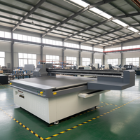 Mesin Printer UV Flatbed Multifungsi LED untuk Akrilik, Kaca, Kayu, Logam, Ukuran 4 X 8