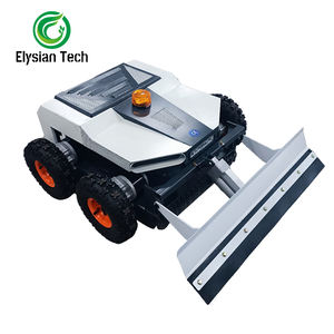 Vente chaude 24V électrique de qualité industrielle sans fil autopropulsé suivi agricole tondeuse à gazon hybride télécommande - Product Image 5