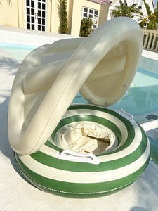 Dentro de los cinco años de edad, use el <span class=keywords><strong>flotador</strong></span> de la piscina del bebé Lollipop con toldo solar y manijas - Product Image 2