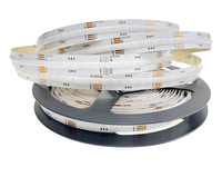 Garansi 3 Tahun Produk Baru 12mm DC24V IP20 840leds/m 5 in 1 RGB+CCT Lampu Strip LED COB Fleksibel