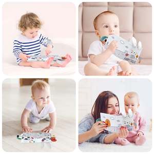 Learning Education Soft <b>Sensory</b> Books <b>Toys</b> Touch and Feel Crinkle Cloth Books <b>for</b> <b>Babies</b> Infant - Product Image 5