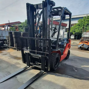 יבוא ישיר של מלגזה משומשת 2.5 טון מדגם טויוטה <span class=keywords><strong>7FD25</strong></span>, מלגזה בעלת מנוע בעירה פנימית 2.5 טון לסחר חוץ, יפנית מקורית - Product Image 2