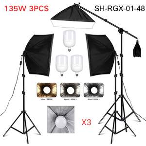 Kit d'éclairage professionnel continu <span class=keywords><strong>pour</strong></span> studio photo - Product Image 1