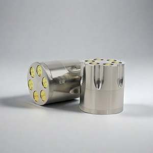 CN Bullet Shape Hand Muller Metal Zinc Alloy <b>Herb</b> <b>Grinder</b> Bronze Spice <b>Herb</b> Tobacco Crusher - Product Image 5