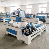 Machine de gravure CNC 1325 pour le bois, fabriquée en Chine, avec axe rotatif en option, machine de fraisage CNC