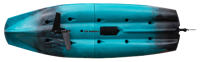 Certifié CE 10ft modulaire unique Kayak hélice pédale aileron entraînement 1 pêche électrique Sport LLDPE coque matériel bateaux à rames