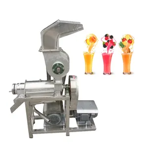 Máquina industrial de fazer suco de tomate e beterraba, extrator de suco para frutas inteiras