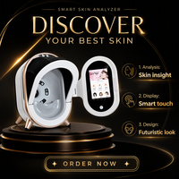3 SPECTRUMS Mesin Analisis Kulit Portabel 2026 M9 Skin Analyzer Ai Magic Mirror Skin Analyzer Ai Intelligent Skin Analyzer