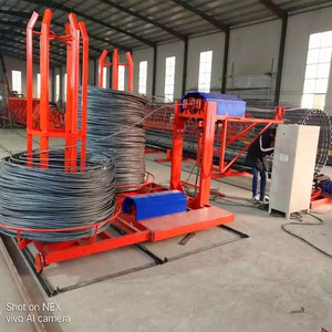Máquina automática para enrollar varillas de refuerzo, maquinaria de construcción para el refuerzo de pilotes y cimentaciones - Product Image 4