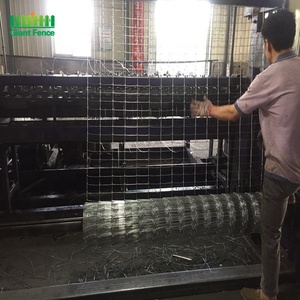 Valla de <span class=keywords><strong>campo</strong></span> de ganado de malla de alambre tejida conjunta de bisagra galvanizada eléctrica Valla de granja de vacas - Product Image 5