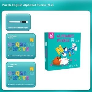 Câu Đố chữ 10 chữ cho trẻ em từ 3-6 tuổi Câu Đố giấy từ cải thiện tư duy logic và khả năng quan sát - Product Image 2