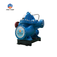 Pompa Sentrifugal Hisap Ganda Horizontal Axial Split Case Hemat Energi Aliran Besar DN80-1200