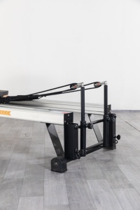 HUAVIGOR HK-Y07 <span class=keywords><strong>Reformer</strong></span> Pilates Pieghevole con Mezza Torre Trapezoidale in Lega di Alluminio, Scorrimento Silenzioso, Regolabile <span class=keywords><strong>per</strong></span> Studio e <span class=keywords><strong>Casa</strong></span>, Yoga - Product Image 6