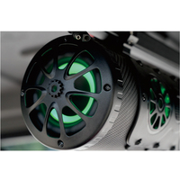 27 pouces nouveau Design cylindrique 8 pièces haut-parleur lumières LED voiturette de golf barre de son UTV/ATV/bateau/chariot Mini barre de son