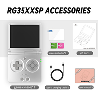 Console de jeu portable Flip Retro Anbernic RG35XXSP 3.5 pouces système Linux Consoles de jeux vidéo rétro portables pour les jeux