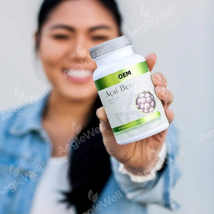 ओम निजी लेबल आहार पूरक एंटीऑक्सिडेंट वजन प्रबंधन एकाई बेरी कैप्सूल - Product Image 4