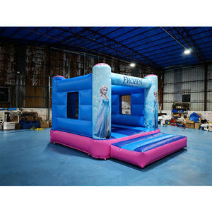 نطاط قابل للنفخ <span class=keywords><strong>Queen</strong></span> Elsa قابل للنفخ تجاري صيني قابل للنفخ منزل ملعب للأطفال قابل للنفخ ترامبولين - Product Image 3