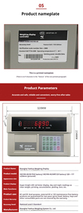 OEM e ODM supporto personalizzato <span class=keywords><strong>XK3190</strong></span> <span class=keywords><strong>A9</strong></span> indicatore elettronico di pesatura con stampante per pesa a ponte - Product Image 5