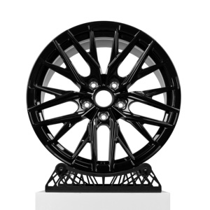 Jantes forgées style CT5 noires brillantes 5x112 5x114.3 5x120 5x127 T6061 forgées 18 19 20 21 pouces pour Cadillac ATS-L <span class=keywords><strong>Audi</strong></span> - Product Image 2