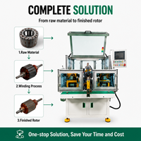Machine d'enroulement de rotor de moteur CNC entièrement automatique à couple stable et à haut rendement pour bobine d'inductance annulaire avec garantie d'un an