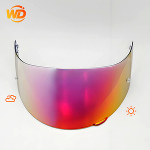 Visera Fotocromática Auto-Tintable para <span class=keywords><strong>Casco</strong></span> <span class=keywords><strong>AGV</strong></span> K1 K1S K3SV K5 K5S - Lente de Alta Claridad para Sol y Nubes, Repuesto 100% Compatible - Product Image 2