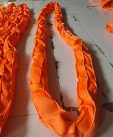 Prix d'usine 10T 20T 30T 50T 100T Sangles rondes souples en polyester Sangles sans fin