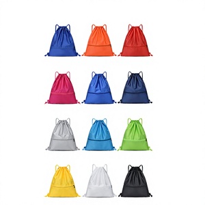 Sac à dos à cordon en tissu Oxford, imperméable, pour sport, voyage, basket-ball, football, sac de rangement polyvalent en forme de cube - Product Image 1