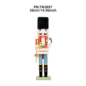 Soldat de Noël de 38 cm, <span class=keywords><strong>Casse</strong></span>-<span class=keywords><strong>Noisette</strong></span>, Cadeaux et Ornements de <span class=keywords><strong>Ballet</strong></span> pour Noël - Product Image 2