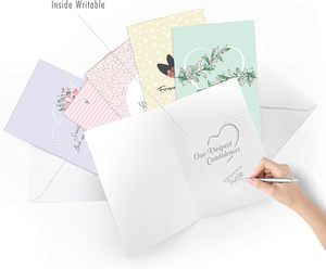 Myway скоро выберется в ассортименте карточек с конвертами, 18 карточек 6 видов конструкций, напечатанных на толстой карточке - Product Image 4