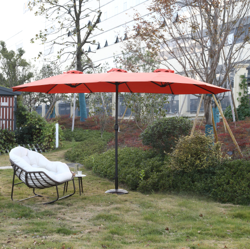 Orange + Acier + Jardin &amp; Extérieur