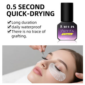 निजी लेबल 5-7 सप्ताह तक चलने वाली स्पष्ट प्रतिक्रिया एक्सटेंशन गोंद चिपकने वाला लैंप वाटरप्रूफ आईलैश गोंद गोंद चिपकने वाला - Product Image 2