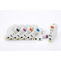 Disjoncteur sur rail DIN 1P 2P 3P 4P 1A 63A AC MCB Disjoncteurs électriques 3kA 230/400V Disjoncteur miniature B/C/D