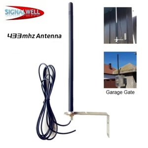 <span class=keywords><strong>Antena</strong></span> de Pared SIGNALWELL 433/433.92MHz de Largo Alcance (150m) para Puerta de Garaje, <span class=keywords><strong>Antena</strong></span> Externa para <span class=keywords><strong>Aumentar</strong></span> la Distancia de <span class=keywords><strong>Señal</strong></span> - Product Image 1