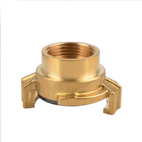 Raccord rapide femelle en laiton fileté BSP 3/8 1/2 3/4 1 pouce, raccord Geka pour tuyau d'arrosage de jardin
