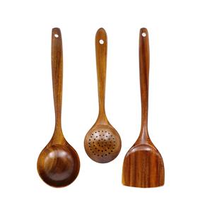 Cuchara de Sopa de Madera de Lujo de Alta Calidad para la Cocina del Hogar, el Mejor Diseño con Tamaño Personalizado para Regalos, Precio Antiguo - Product Image 6