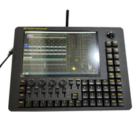 Controlador de iluminación de consola DMX con pantalla táctil de comando móvil Q0 de alta calidad, Software MA Compatible para eventos de escenario