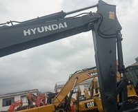 Excavatrice sur chenilles Hyundai 225LC-9S d'occasion, modèle coréen d'origine Robex 225LC-9S, pour travaux de terrassement 225