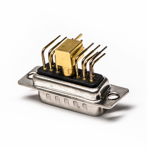 90 תואר כוח D-SUB 11w1 זכר מחבר עם rf קואקסיאלי פין - Product Image 4