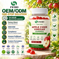 Gummies au vinaigre de cidre de pomme, formule végétale, testées par un tiers, fourniture directe usine