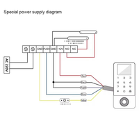Cerradura Inteligente Wifi Tuya para Puerta, Sistema de Control de Acceso a Prueba de Agua IP68, Teclado Independiente, Control de Acceso con Tarjeta RFID