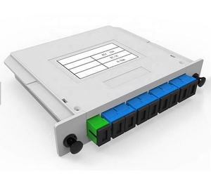 Splitter PLC a Cassetta LGX 1x8 1x16 1x32 1x64 SC APC UPC G657A2 Modulo Plug-in per Inserimento Scheda Fibra Ottica per GPON EPON FTTH <span class=keywords><strong>ODN</strong></span> - Product Image 5