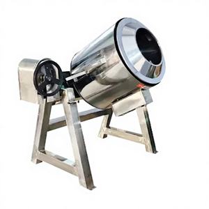 เครื่องเคลือบ LPG อัตโนมัติสำหรับการคั่วเมล็ดกาแฟและถั่ว โครงสร้างสแตนเลส พร้อมบรรจุภัณฑ์ขวดฟอยล์ - Product Image 1