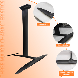 Nuevo Hidroala de Surf JFS1051 de Carbono para Downwind Rápido, Deporte Acuático, Bolsa Portátil, Negro JFS 1051, Recién Llegado - Product Image 5