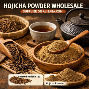 <span class=keywords><strong>Poudre</strong></span> de Hojicha Premium Green Source pour les applications alimentaires et les boissons, approvisionnement en vrac Hojicha - Product Image 4
