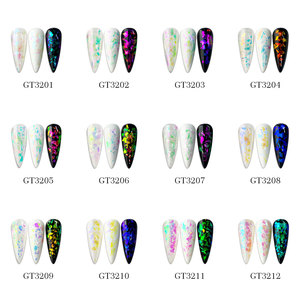 Escamas Camaleónicas de Grado Cosmético <span class=keywords><strong>para</strong></span> Arte de Uñas y Resina Epoxi, Pigmento Cromado Irregular de Alto Brillo con MSDS - Product Image 3