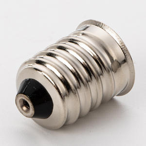 Portalampada E14 in Rame Nichelato con Saldatura Dritta per <span class=keywords><strong>Lampadine</strong></span> - Product Image 3