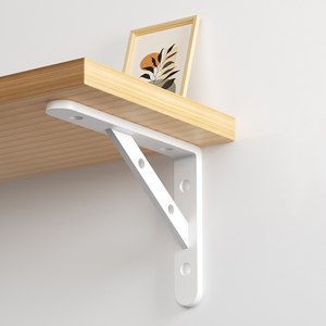 Soportes de Acero Laminado en Frío para Estantes, Montaje en Pared, Ocultos, Resistentes, Industriales, Rústicos, para Estantes Flotantes - Product Image 3