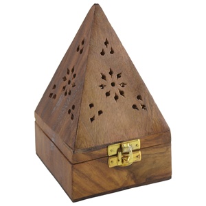 Encensoir en bois dur, Design pour brûleur d'encens, accessoire de Table - Product Image 4